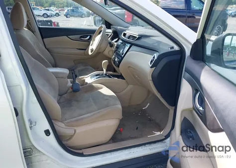 2014 Nissan Rogue Sv z USA, uszkodzony, nr VIN 5N1AT2MV2EC849819